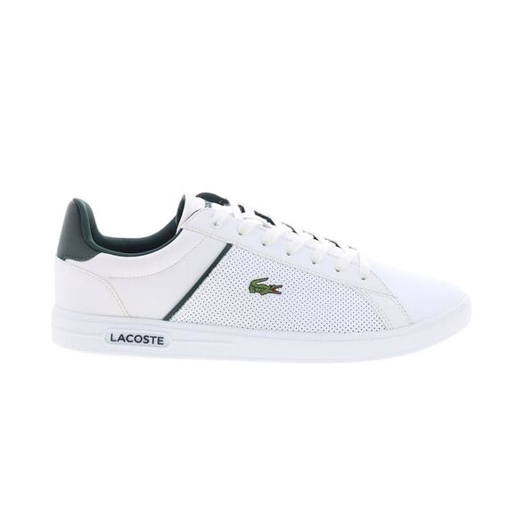 Lacoste Mens Lite Base 224 1 SMA White Shoes (NWT) - Picture 1 of 7